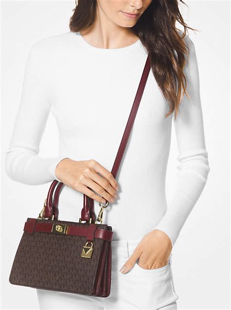 Tatiana Mini Leather Satchel 